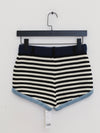 YANYAN KNITS 2025 Fall/Winter Collection: Casual Shorts with Color-Block Design (YYK-YYW25-1581-PS)